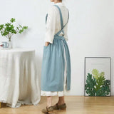 Maker's Apron Cotton Linen Gardening Kitchen Pinafore Aprons