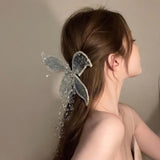 Fairy Siofra's Crystal Headpiece Hair Clips