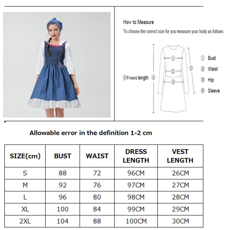 Beauty and the Beast Princess Belle Costume