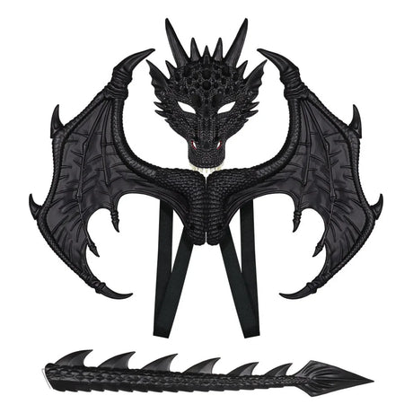 Dragon Costume Kids Cosplay Sets - Wings, Tail, Mask