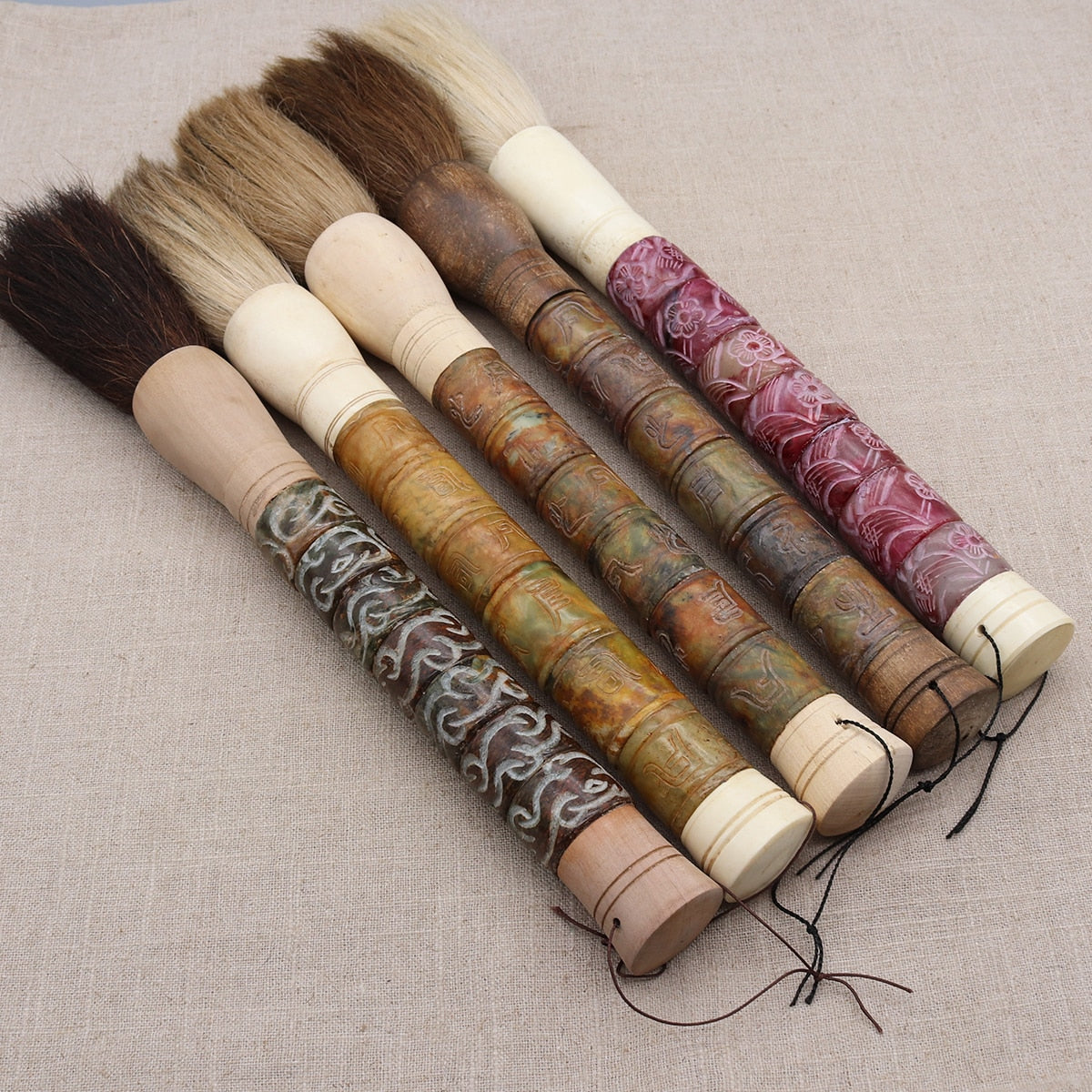 Colourful Decorative Calligraphy Artist Brushes
