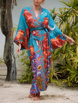 California Dreamin' Long Kimono Robes
