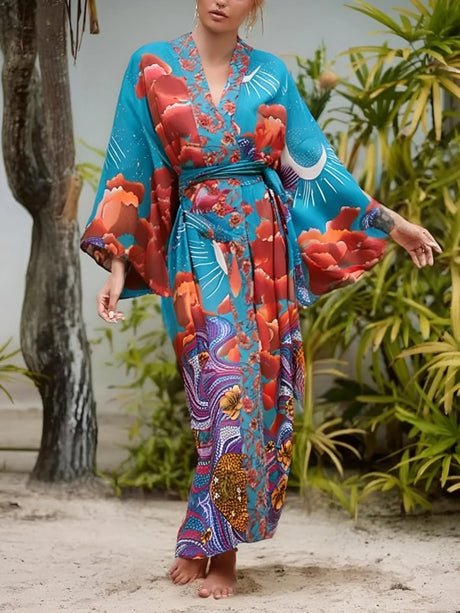 California Dreamin' Long Kimono Robes