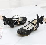 Magical Glittery Butterfly Girls Shoes