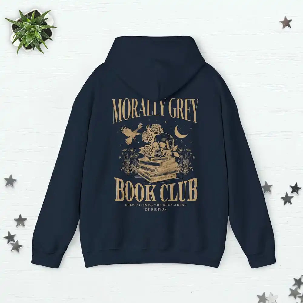 Morally Grey Book Club Sweater Unisex Book Lover Sweatshirt