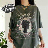 Pride and Prejudice T-Shirt Cotton Tee Book Lover Shirt