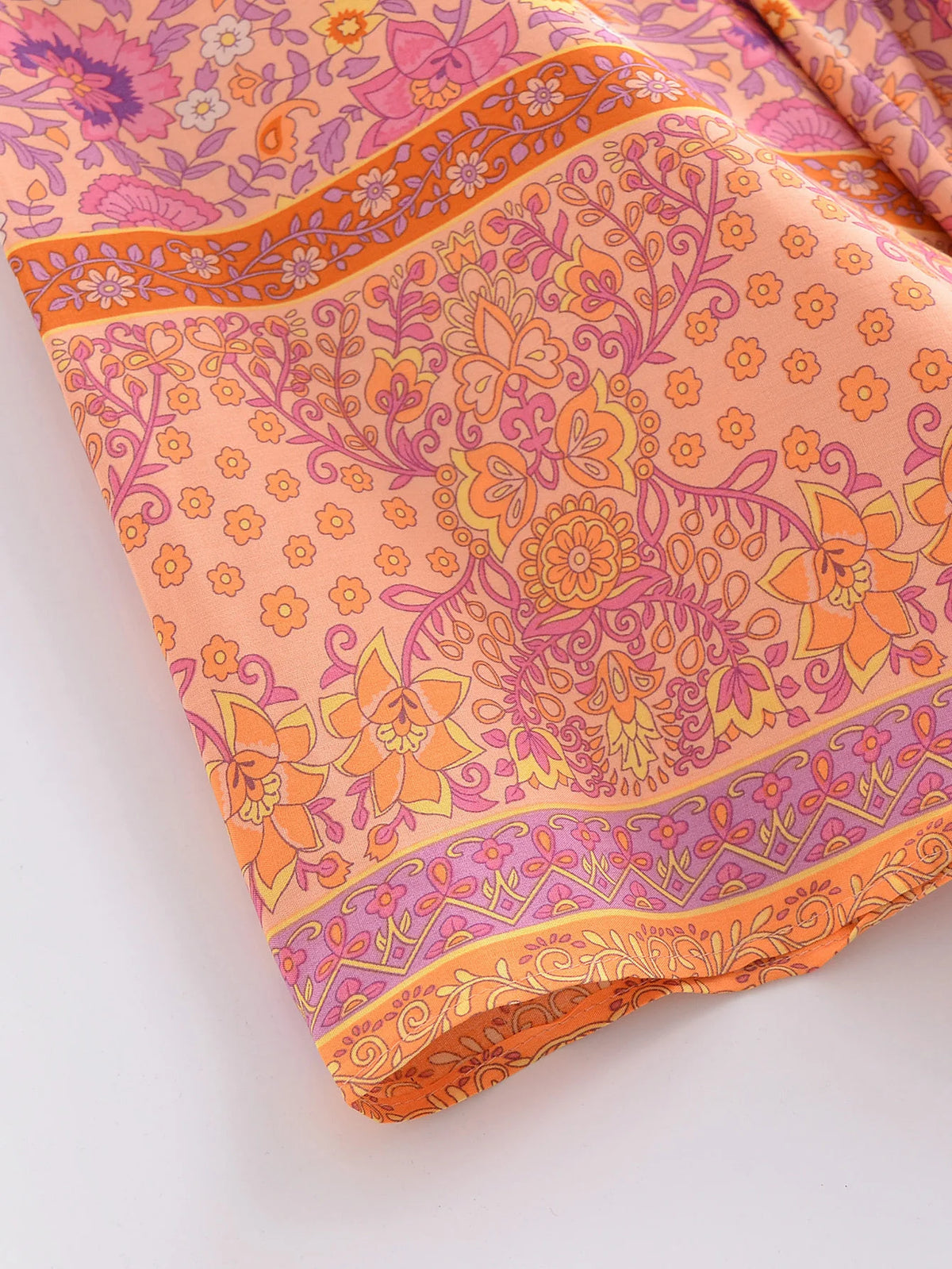 Boho Cover Ups Short Kimono