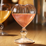Heart Shaped Cocktail Glasses Drinkware