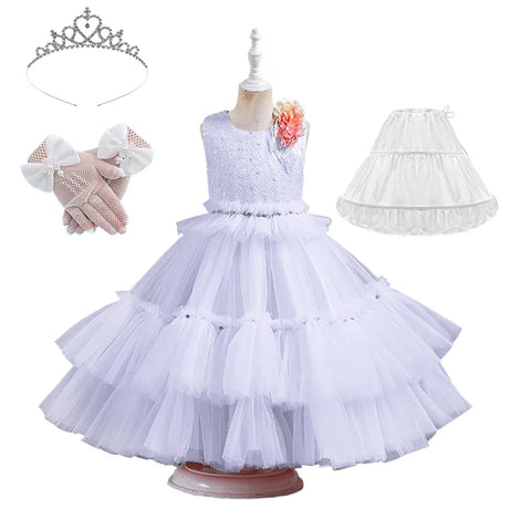 Cupcake Fluffy Tulle Tiered Party Dresses