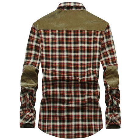Woodsman Plaid Fleece Shirts Lightweight Jackets