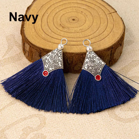 2/4/6Pcs Mini Craft Tassel Handmade Soft Silk Tassel for Earring Jewelry Making DIY Projects Keychain Bookmarks