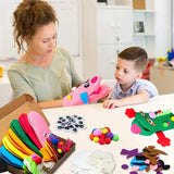 DIY Hand Puppet Making Kit Make Your Own Felt Animal Storytelling Craft Kits for Kids