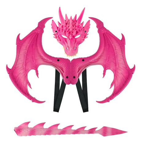Dragon Costume Kids Cosplay Sets - Wings, Tail, Mask