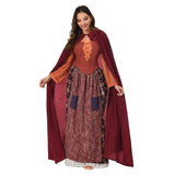Hocus Pocus Movie Sanderson Sisters Witch Costumes Cosplay Outfits Halloween