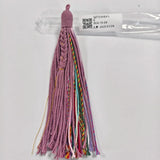 11cm Hand Twisted Cotton Thread Tibetan Style Tassel DIY Bookmark Crafts Jewellery Making Accessories Pendant DIY Car Decoration