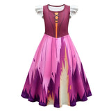 Hocus Pocus 2 Costume Girls Sanderson Sisters Children Sarah Witch Dress