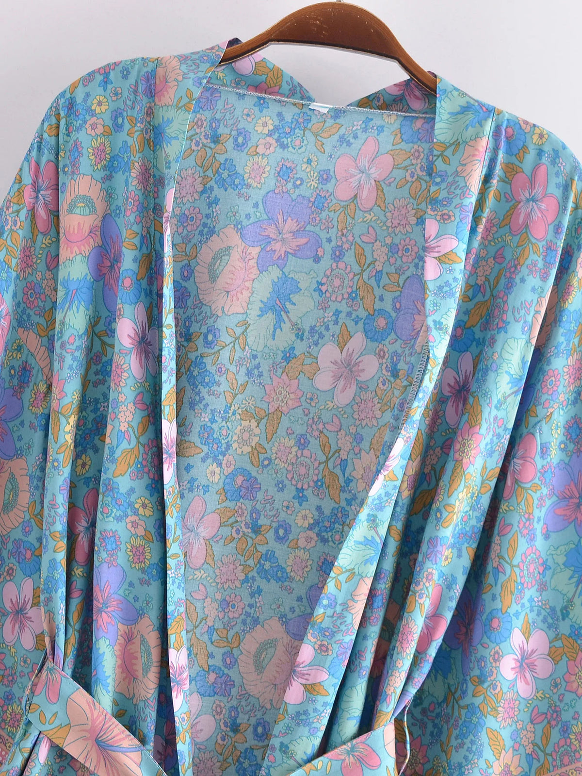 Boho Cover Ups Short Kimono