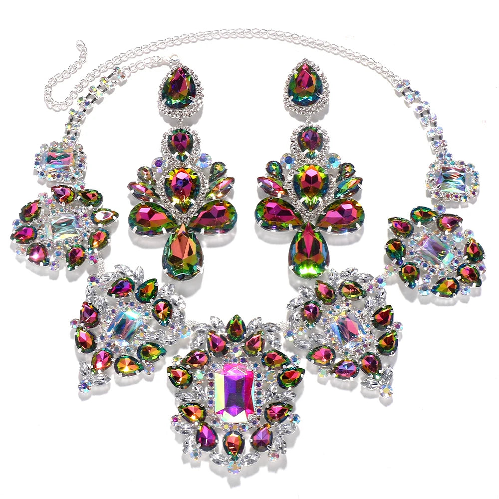 Woodland Gala Necklace Earrings Set