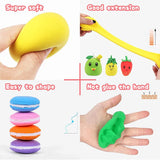 36 Colour Air Dry Polymer Modelling Clay With 3 Tools DIY Craft for Kids