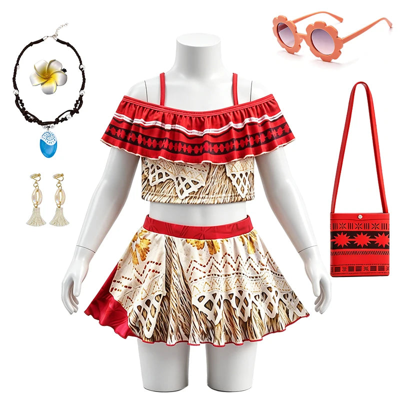 Princess Moana Little Girls Swimsuits