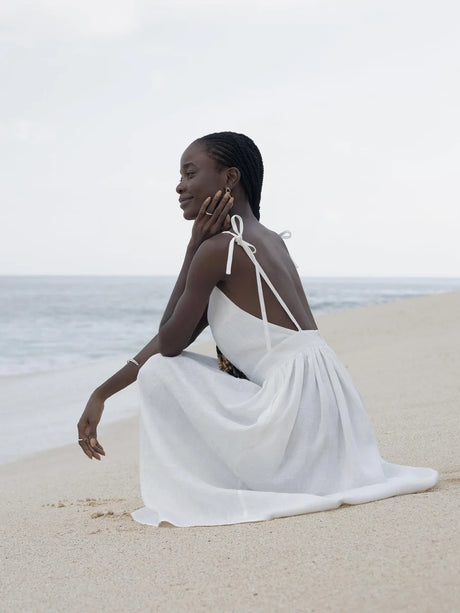 Eden's Cotton Linen Dress