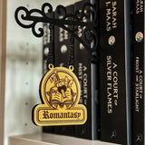 Bookshelf Decor Literary Hangable Signs Gifts for Book Lovers