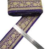 1 Yards Embroidered Rose Lace Trim Jacquard Ribbon DIY Craft Making Sewing Supplies