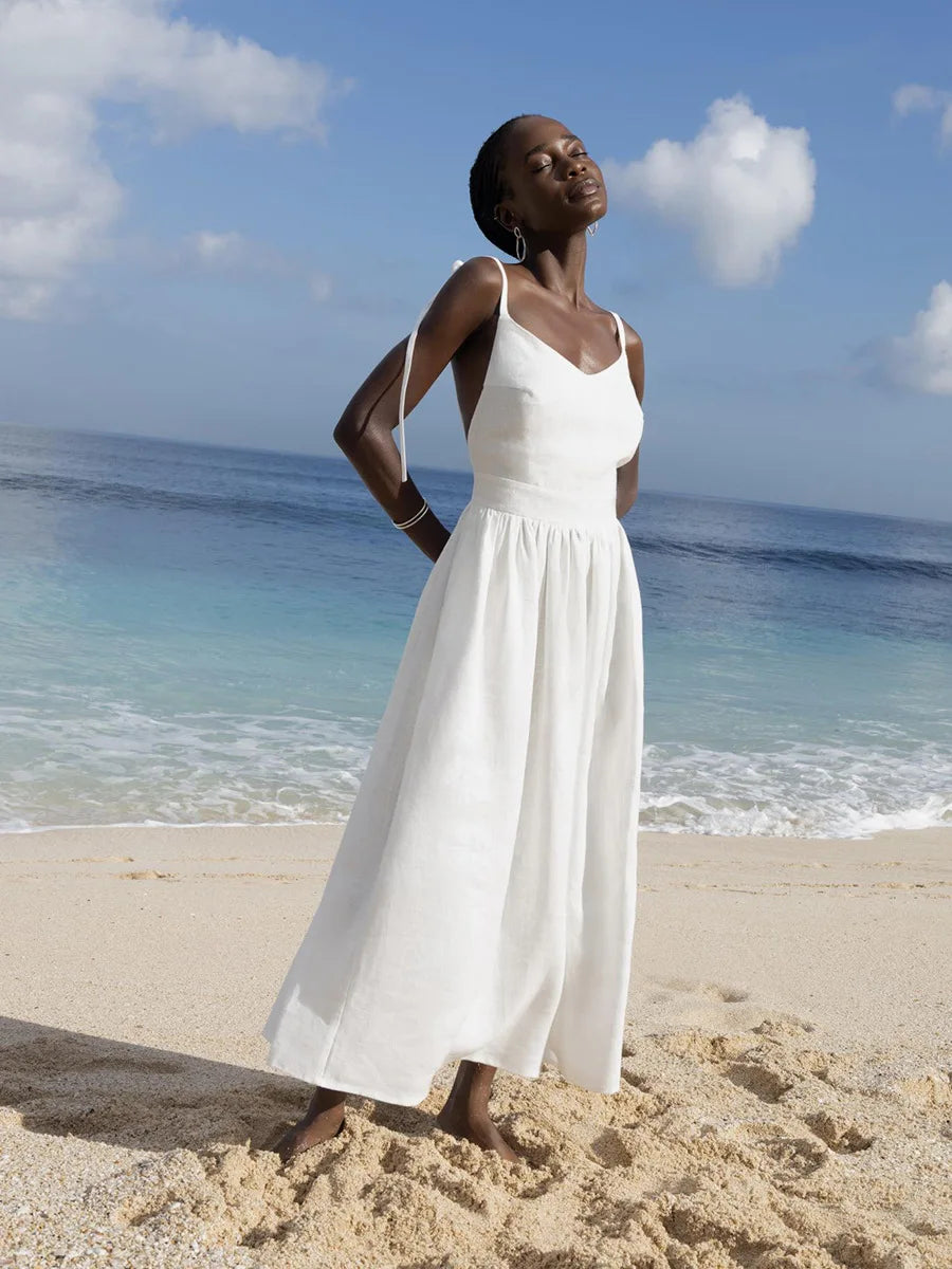 Eden's Cotton Linen Dress