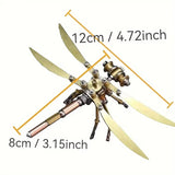 3D Insect Bee Brass Puzzle Steampunk Metal Model DIY Kit
