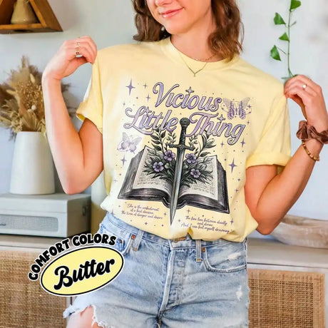 Vicious Little Thing T-Shirt Book Lovers Tee