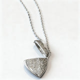 Heart Shape Mini Bag Pendant Necklace Long Crossbody Sweater Chain