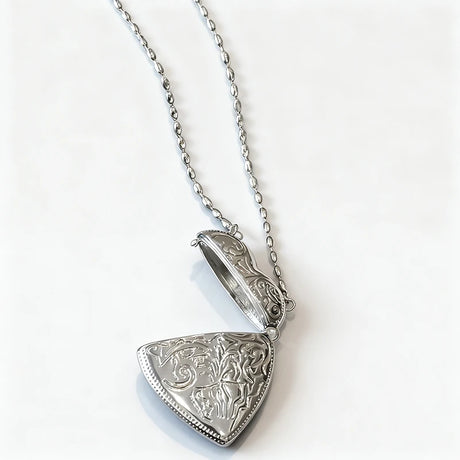 Heart Shape Mini Bag Pendant Necklace Long Crossbody Sweater Chain
