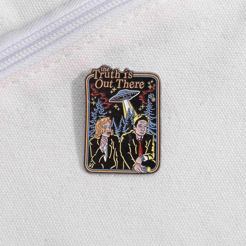 The Truth Is Out There Enamel Pin X-Files