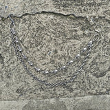 Skull Pocket Punk Wallet Chain Stainless Steel