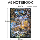 Flying Dragon Embossed Notebook