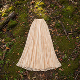 Crush Pleated Long Maxi Skirt Summer 15 Colours