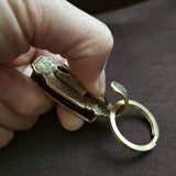 Fancy Pants Brass Keychain Belt Hook