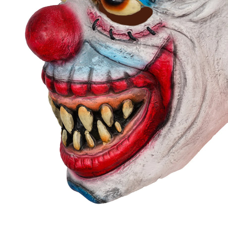 Horror Red-Haired Clown Latex Mask Halloween Props Costumes