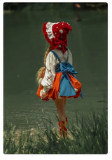 Handmade Little Red Mushroom Costume Set