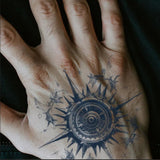 Compass Temporary Tattoos