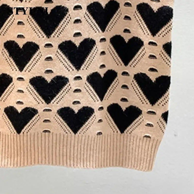 Love Heart Sweater Vest