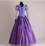 Adult Princess Rapunzel Cosplay Tangled Costume Halloween Costume