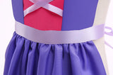 Mother Daughter Matching Clothing Apron Dresses Women Girls Halloween Cosplay Children Princess Coveralls
