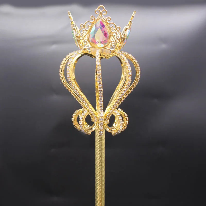 Royal Sceptres Crystal Pageant Costume Props Fairy Wands