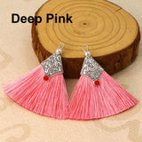2/4/6Pcs Mini Craft Tassel Handmade Soft Silk Tassel for Earring Jewelry Making DIY Projects Keychain Bookmarks