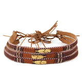Golden Feather Hat Bands Hand-Wound Hat Belt