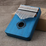 Kalimba Thumb Piano 17 Keys Mahogany Wood Musical Instrument