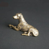 Copper Dalmatian Figurine Tea Pets