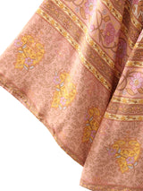 Penny's Boho Floral Print Short Kimono Robe