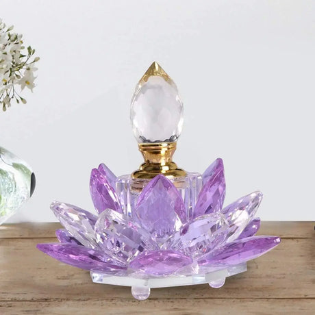 Purple Bloom Refillable Perfume Bottle
